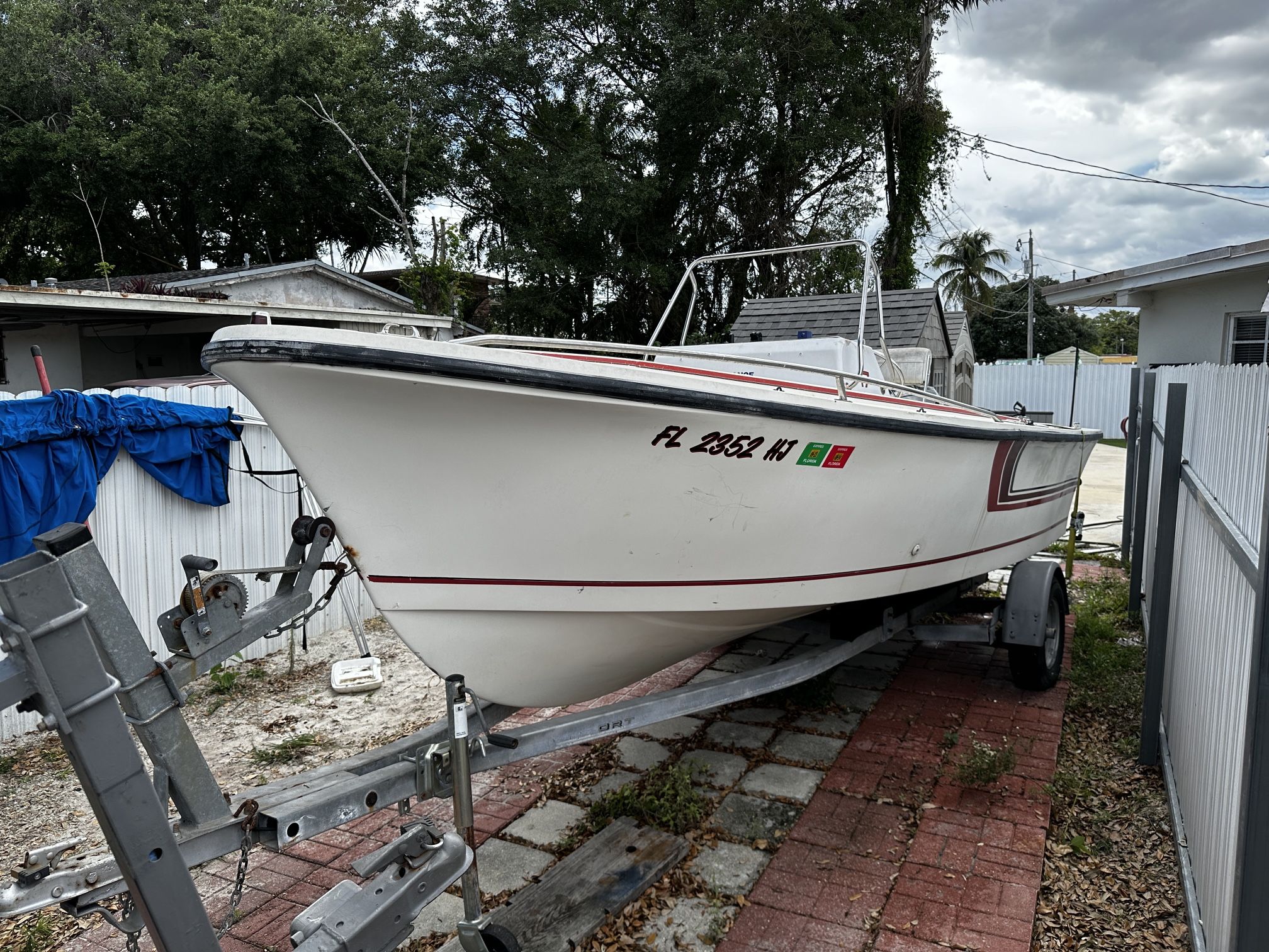 Proline 17 Ft with Mercury 115 for sale or trade Bass Boat