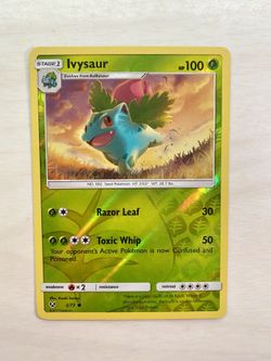 Ivysaur Pokemon Card 2/73