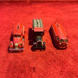 Antique Texaco trucks