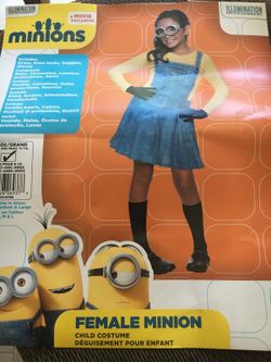 Minion girls costume