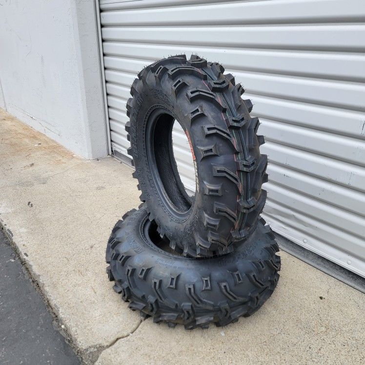 New 22x7-11 Front Quad Atv Tires Llantas Nuevas Para Cuatrimotos