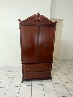 FREE Bombay Company Wood Armoire – Great Condition