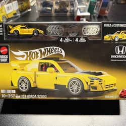 Hot Wheels Brick Shop ’07 Honda S2000 – 1:32 Scale