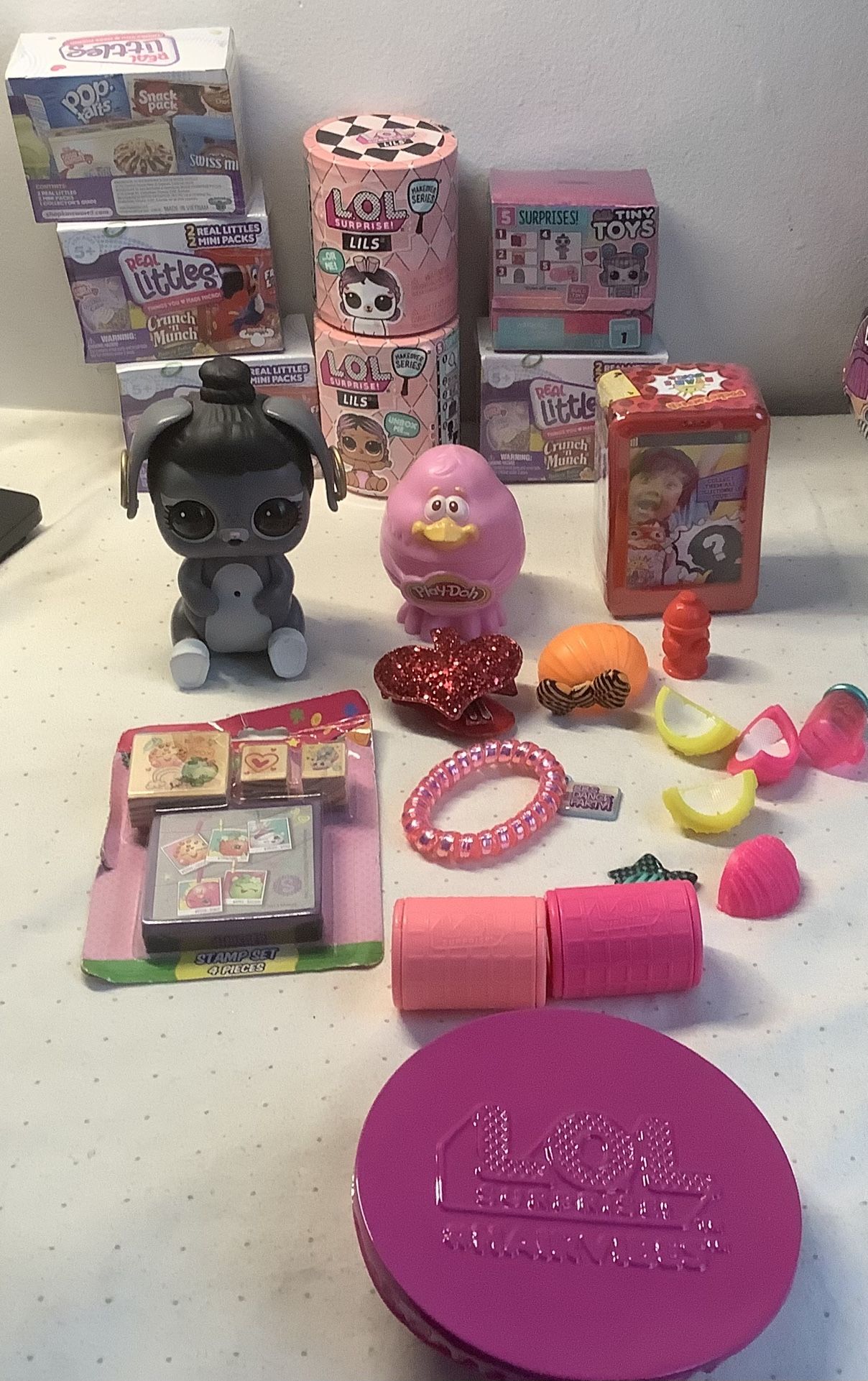 Lot Of lol, Real Littles, Surprise, Play Doh,Hopkins, Boxes Are Sealed