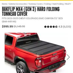 RealTruck BAKFlip MX4 Tonneau Cover Chevy Colorado GMC Canyon