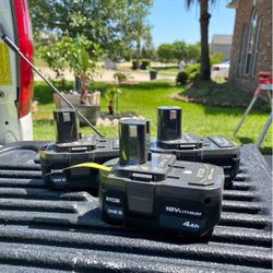 Ryobi battery each