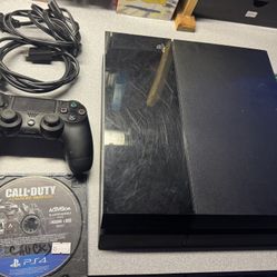 PlayStation 4 With Call Of Duty 