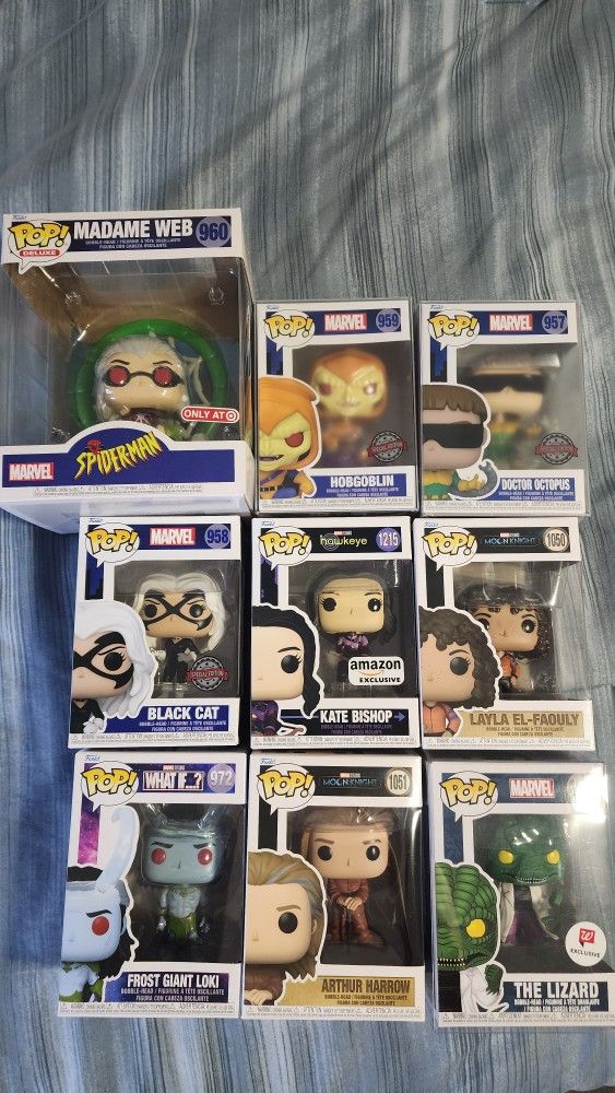 Funko Pops (Marvel)