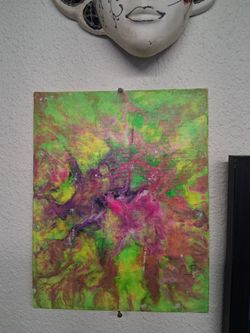 Painting by Nicole