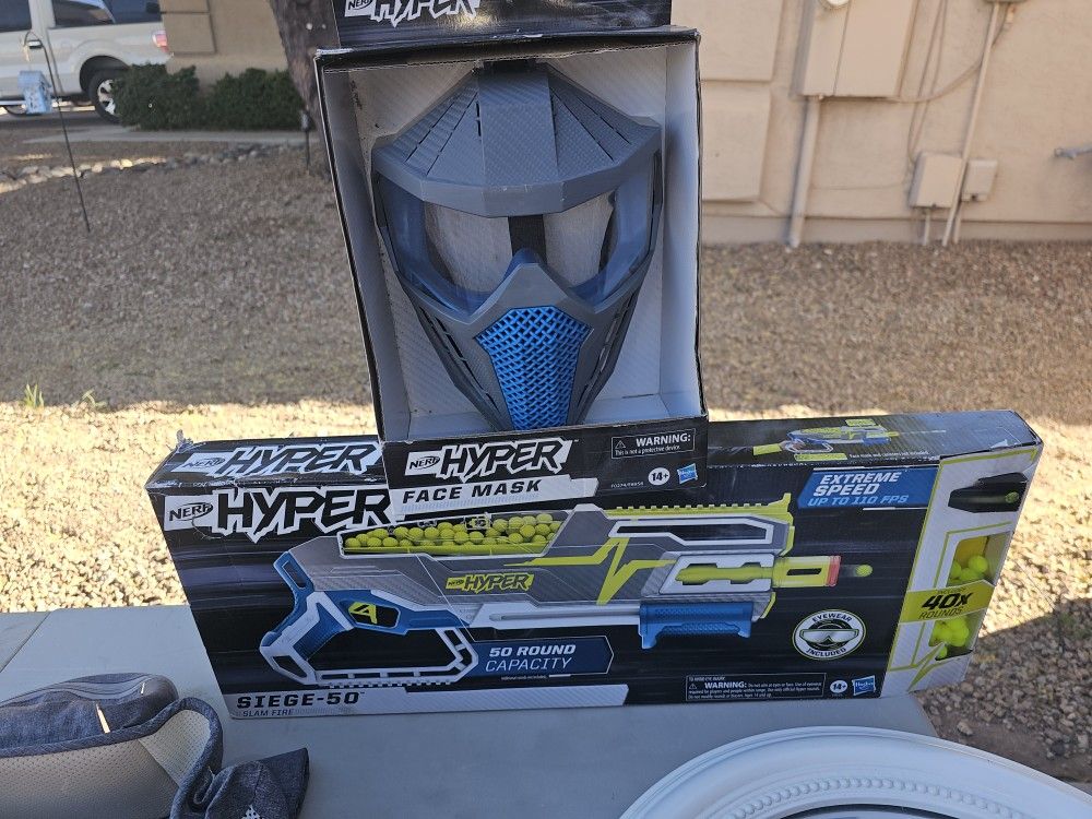 Nerf Hyper Siege 50 Gun