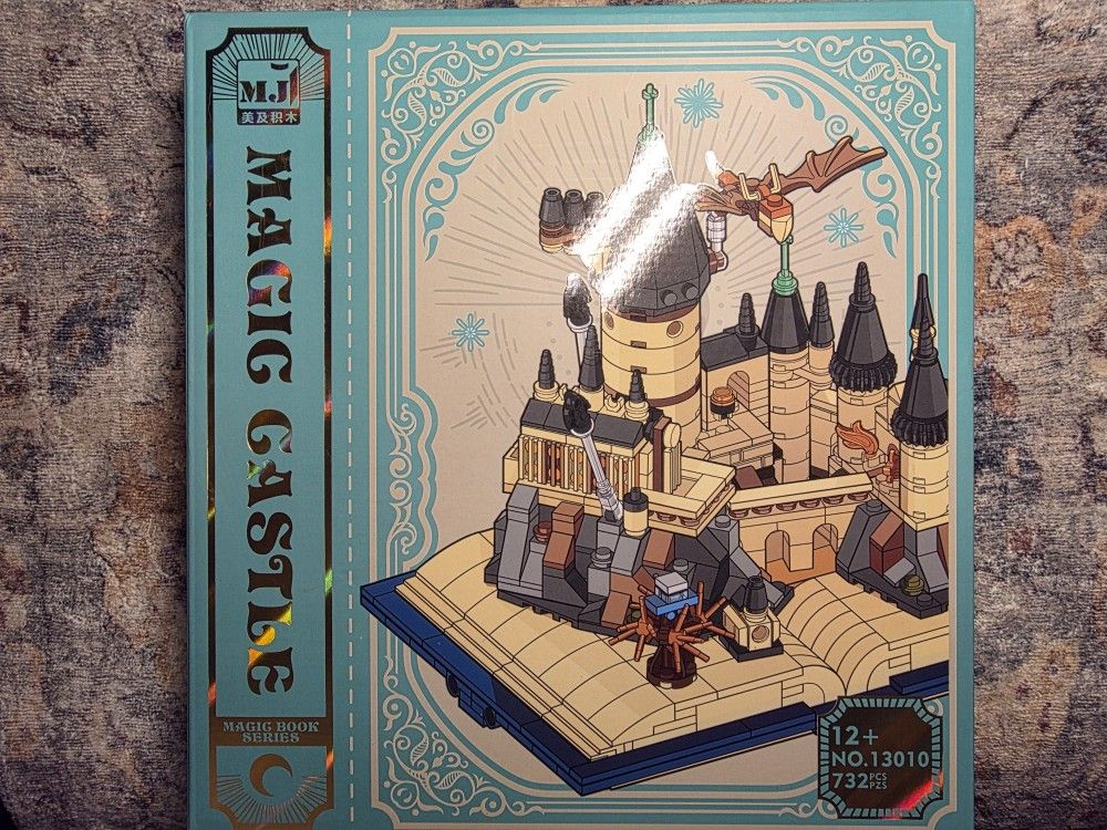 Block Building Set-Wizard's Story Book
