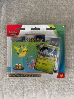 Pokemon TCG 30th Celebration Anniversary Tech Sticker Collection