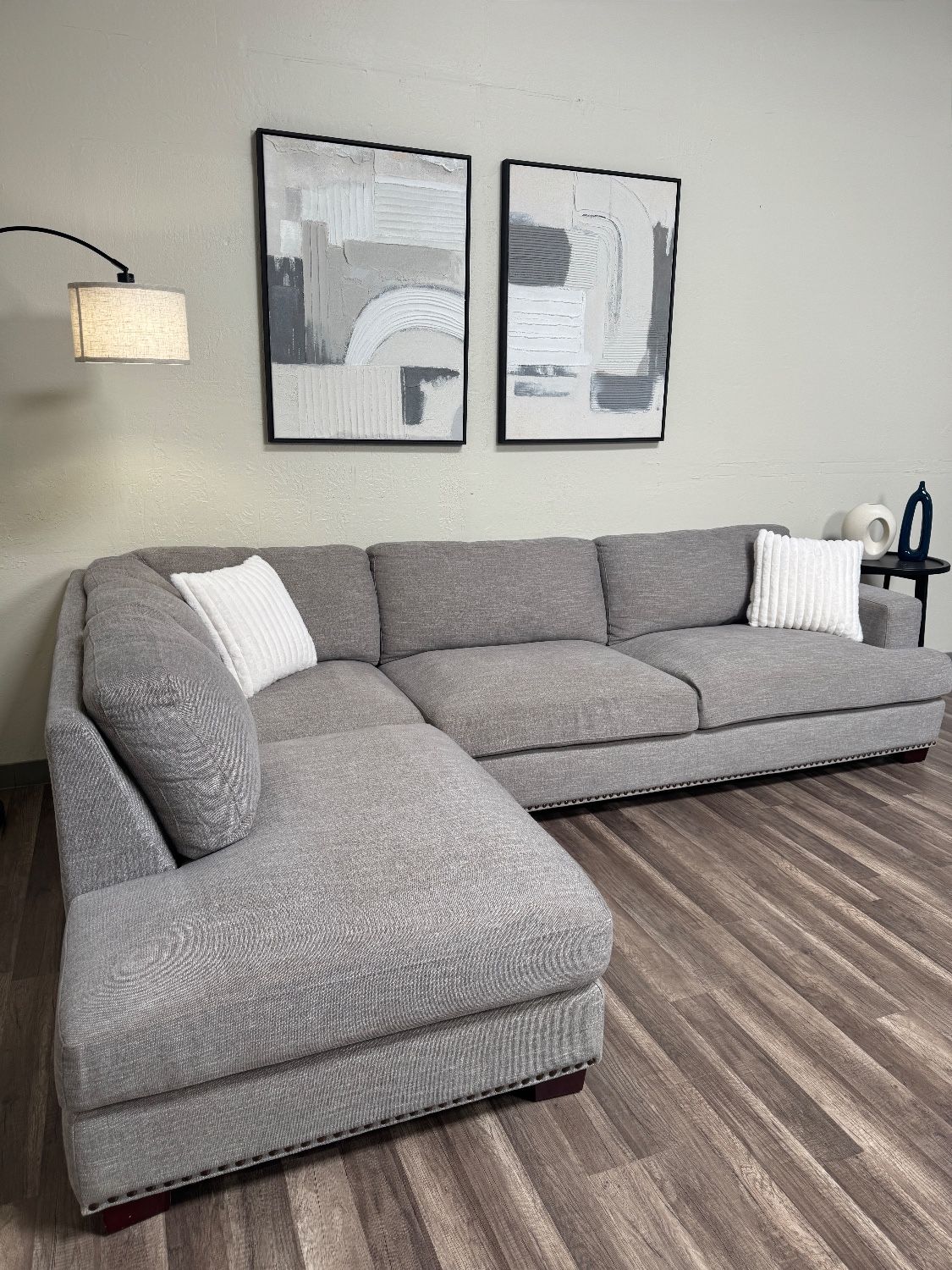 FREE DELIVERY Gray Sectional Couch
