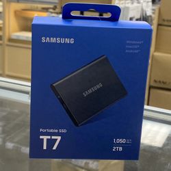 Samsung T7 2TB Portable SSD