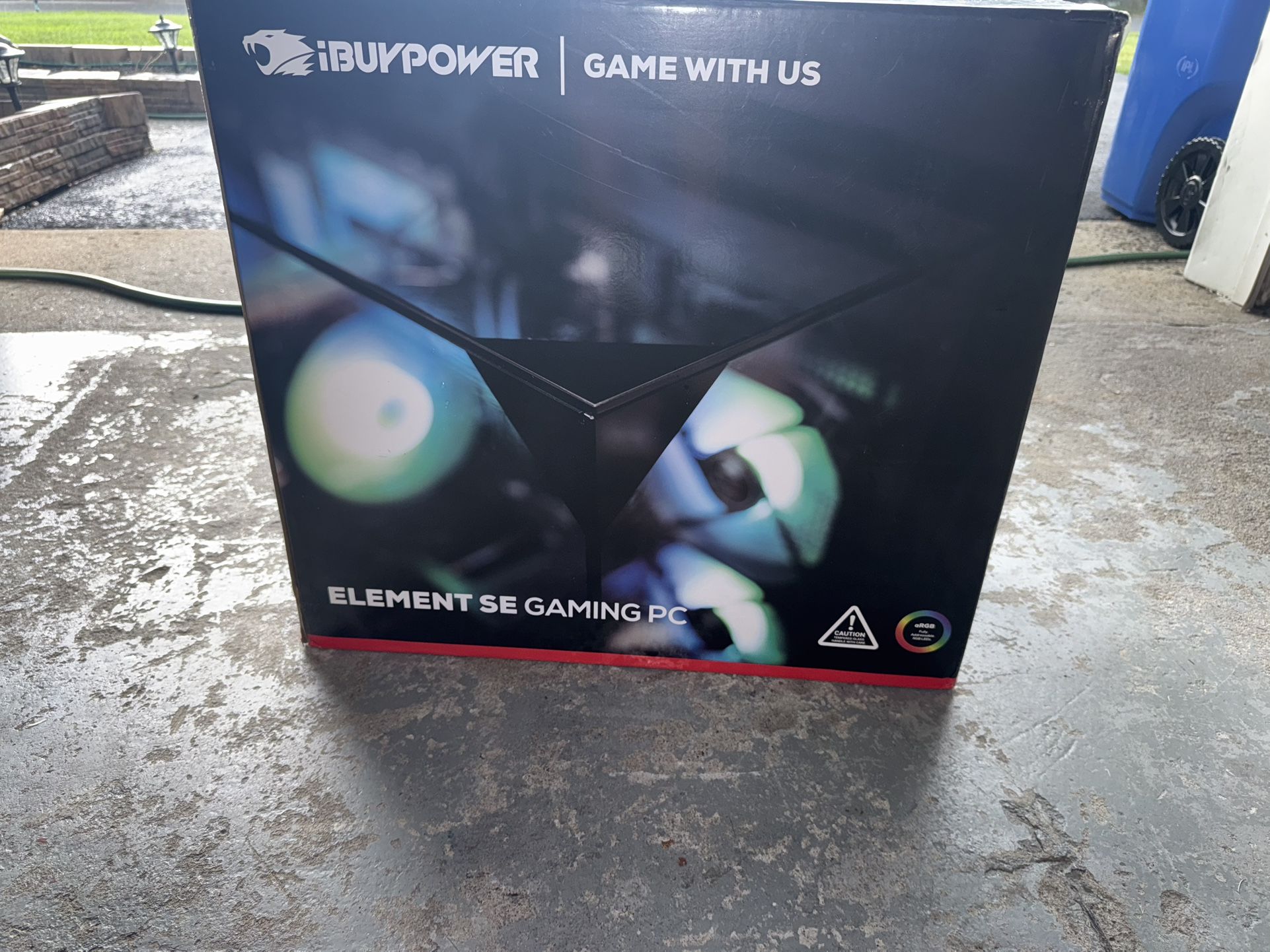 iBUYPOWER - Element SE Gaming Desktop PC - Intel Core i5 14400F, NVIDIA GeForce RTX 5060 8GB, 16GB DDR5 RGB,1TB NVMe - Black