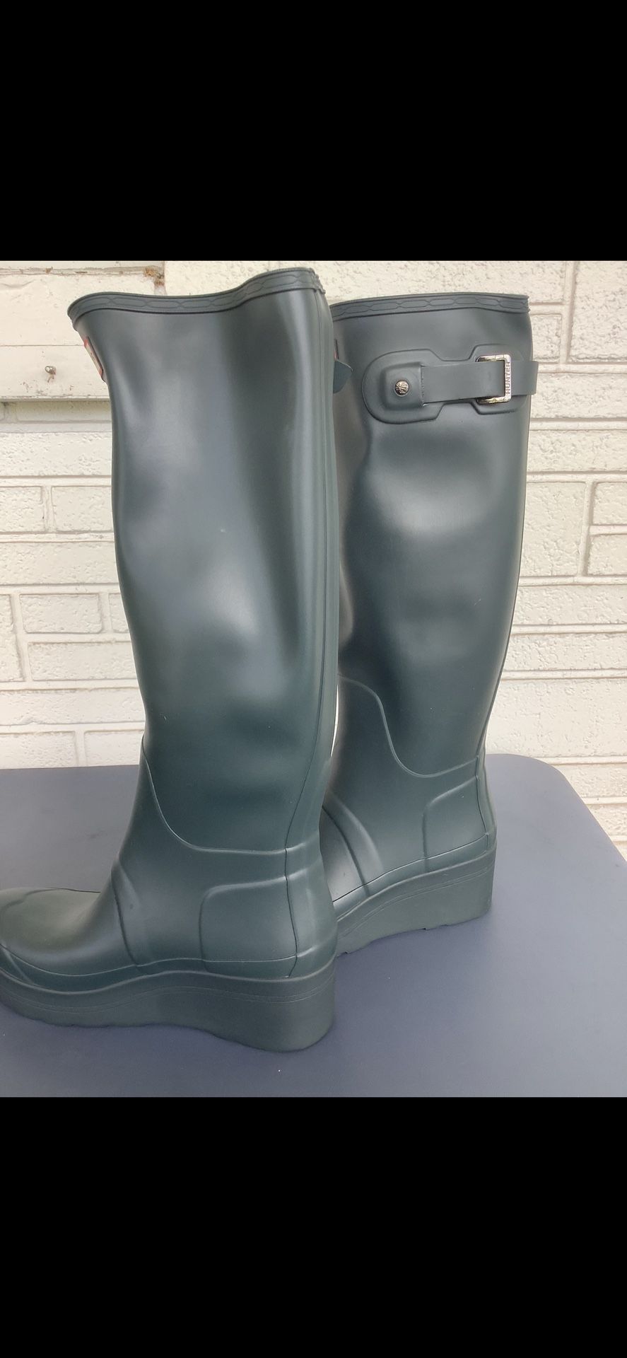 Hunter High Rain Boots , Size 8