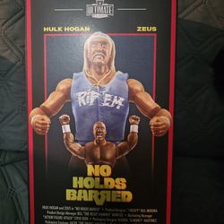 Wwe Mattel Hulk Hogan And Zues No Holds Barred
