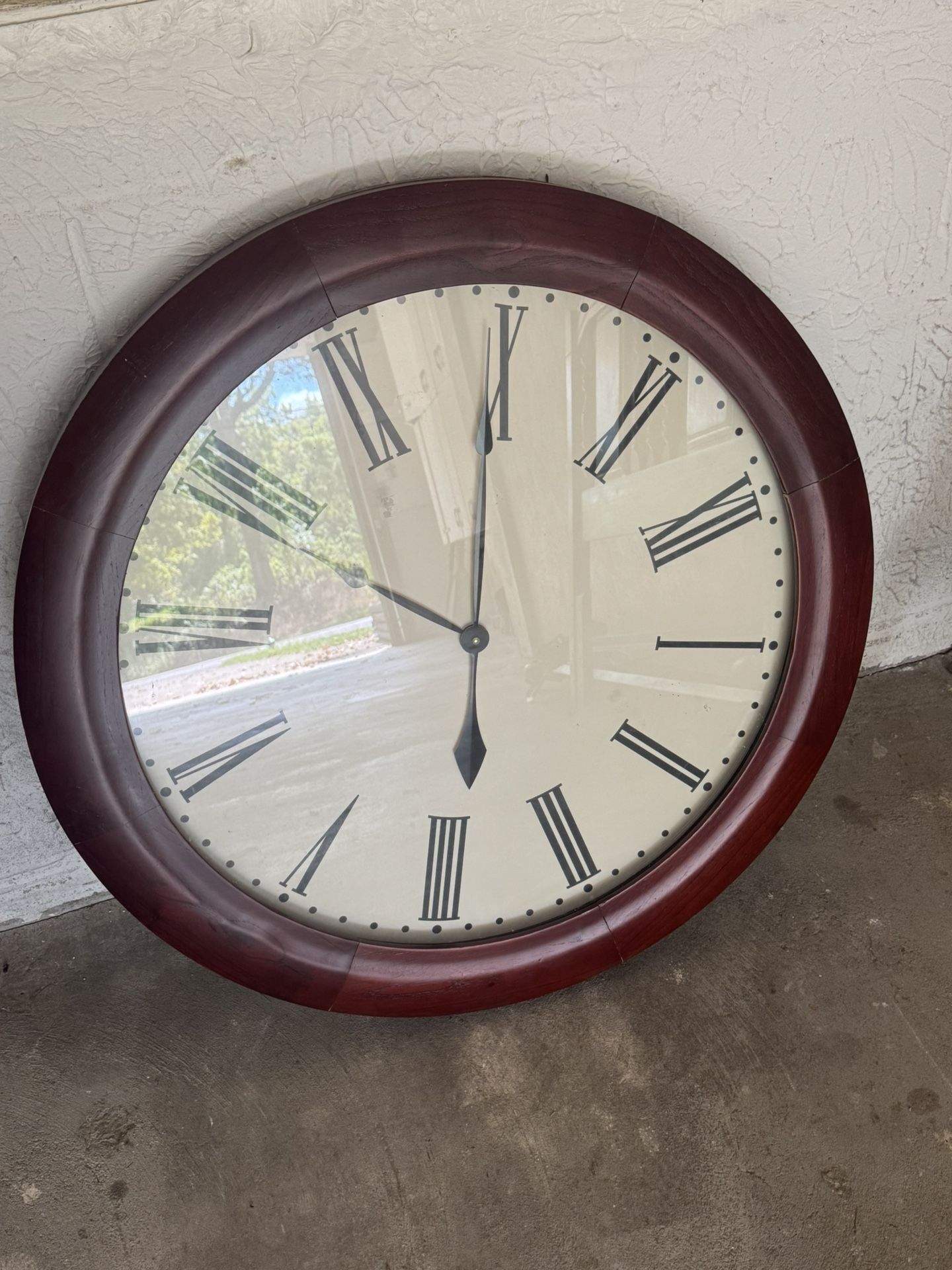 Solid Wood Clock