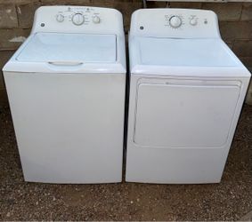 Washer and dryer set Ge(General Electric) High Efficiency