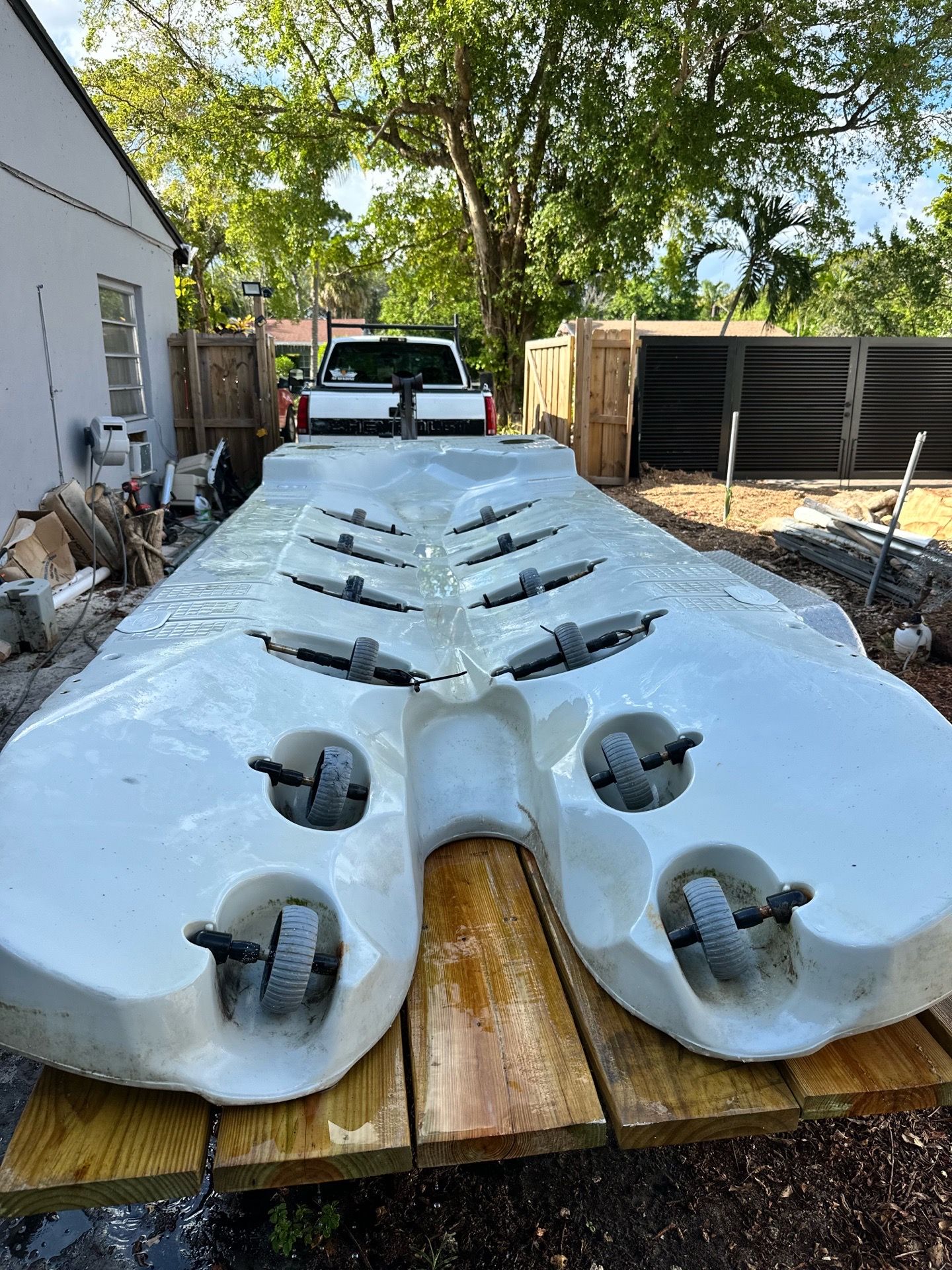 Floating dock ez port