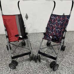 Two (2) Cosco Umbrella Strollers