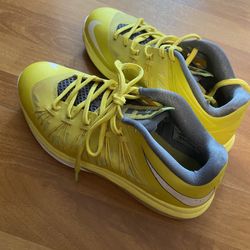 Nike LeBron X Low Sonic Yellow Size 8