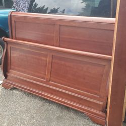 FREE - Queen Size Sleigh Bed Frame