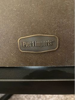 Pier 1 imports Queen headboard and 2 night stands