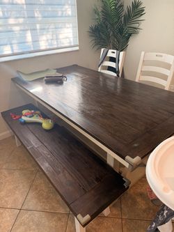 table and chairs