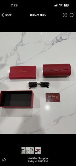 brand new cartier glasses