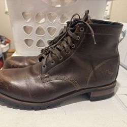 Frye Boots John Addison Lace Up Leather Boots Size 13M