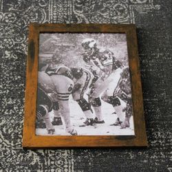Framed Minnesota Vikings NFL Snow Game Photo 8.5" x 11"
