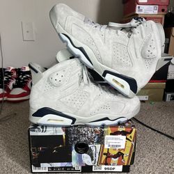 Jordan 6 Retro Mid Georgetown Men’s size 9.5 CT8529-012 lightly worn