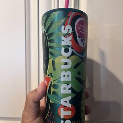 Starbucks 24oz Stainless Steel Tumbler Hawaii Collection Limited Edition