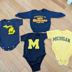 Michigan Baby Clothes 3-6 Months 