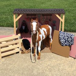 Horse Stable Play Set - $20 or Best Offer!