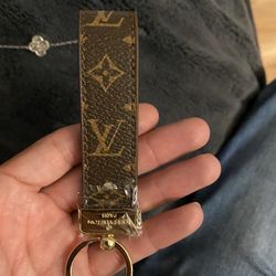 Louis Vuitton Leather Key Chain 