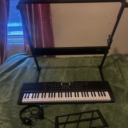 PIANO keyboard Plus Headset,piano Stand,and Music Rack
