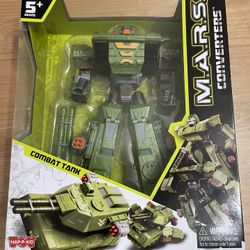 M.A.R.S. Converters Combat Tank Cybotronix 9" Transformers & Robots NIB