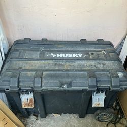Husky 23 in. Black Heavy Duty Large Rolling Toolbox