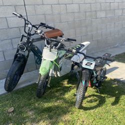 Cycrone Electric Ebike/dirt Bikes. 