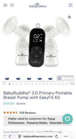 New BabyBuddha 3.0 Primary Portable Breast Pump