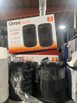Digital ceramic heater 2pack - Omniheat
