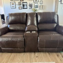 Electric Reclining Love Seat