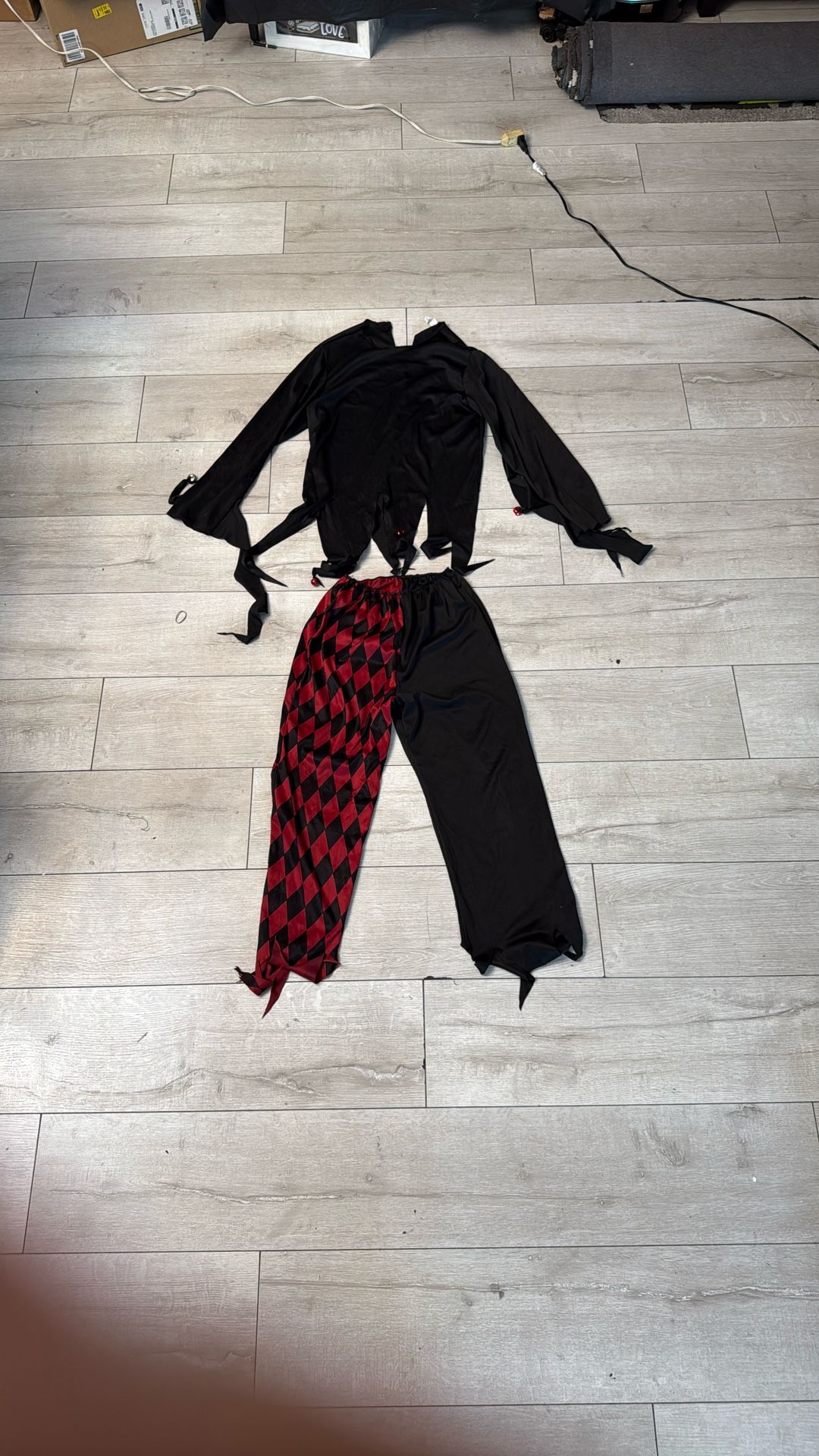 Halloween Kids Jester Costume