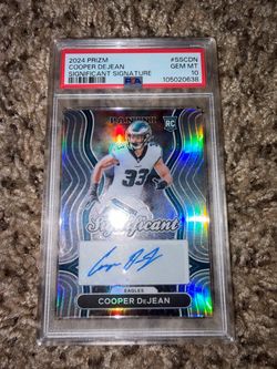 PSA 10 Cooper DeJean Autographed card