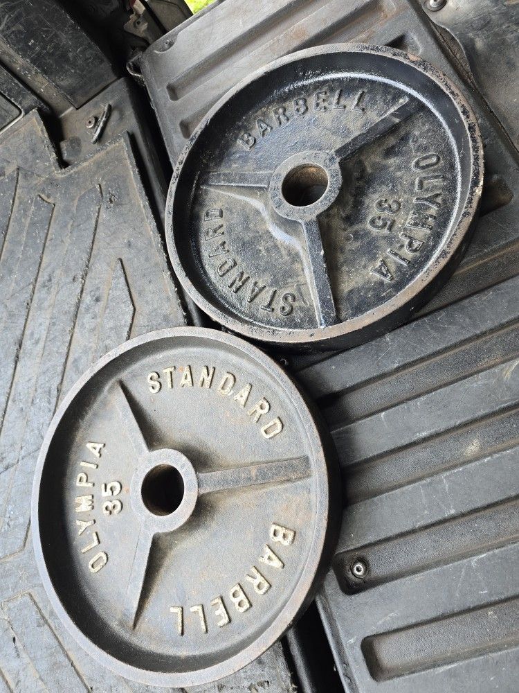 Weight Vintage Plates