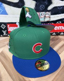 New Era Simpsons Chicago Cubs Homer Green Ivy 59Fifty Fitted Hat