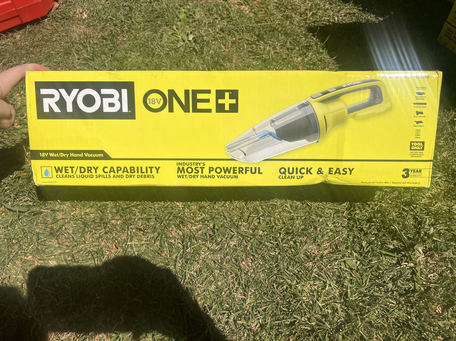 Ryobi 18v Wet/dry Hand Vacuum