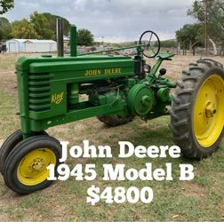John Deere 1945 Model B $4800